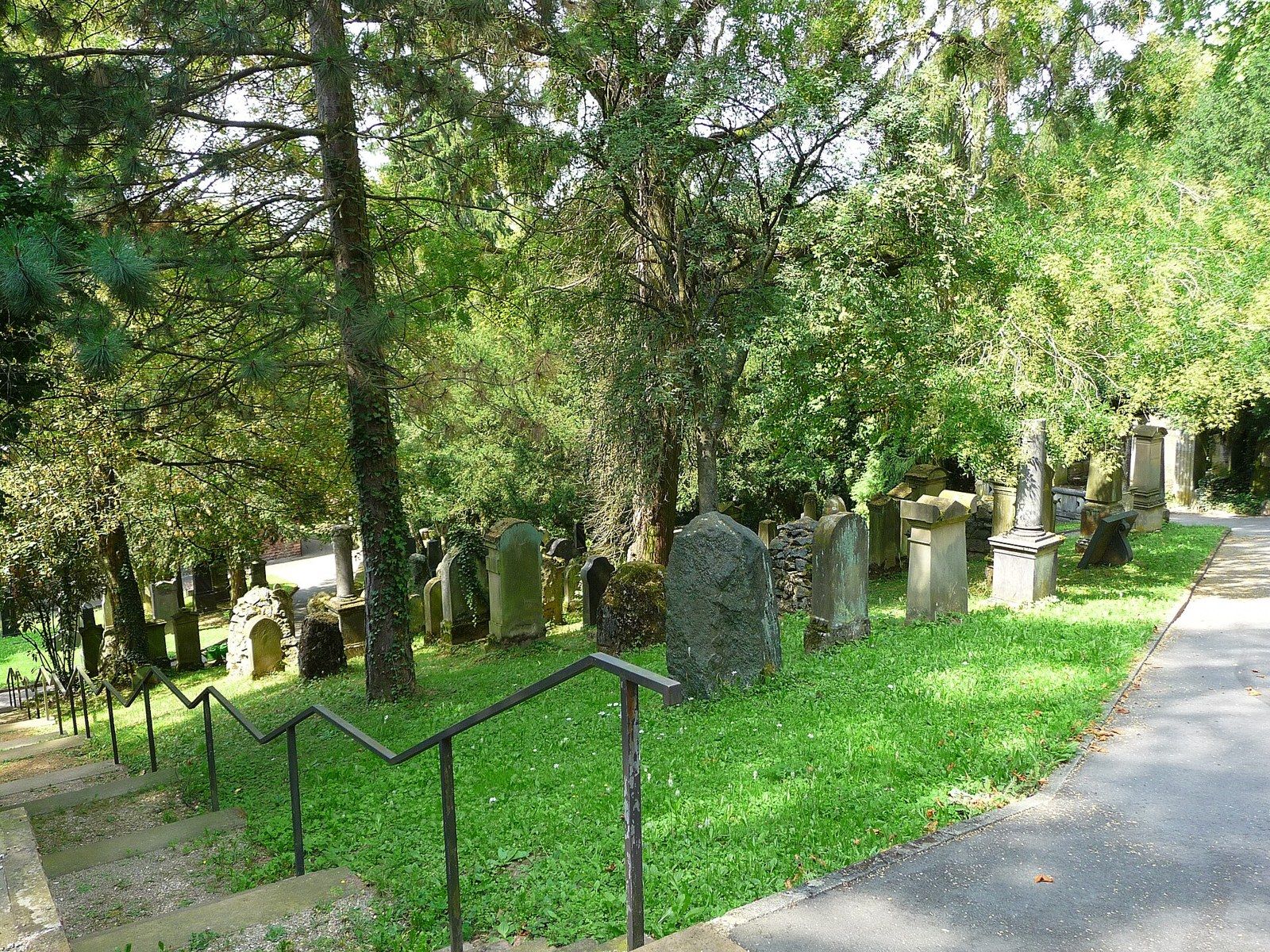 Grabfeld auf dem Heidelberger Bergfriedhof – Bergfriedhof Heidelberg